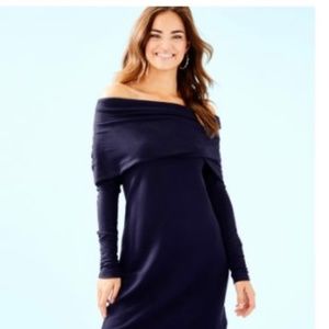 Lilly Pulitzer Belinda One Shoulder Dress Large